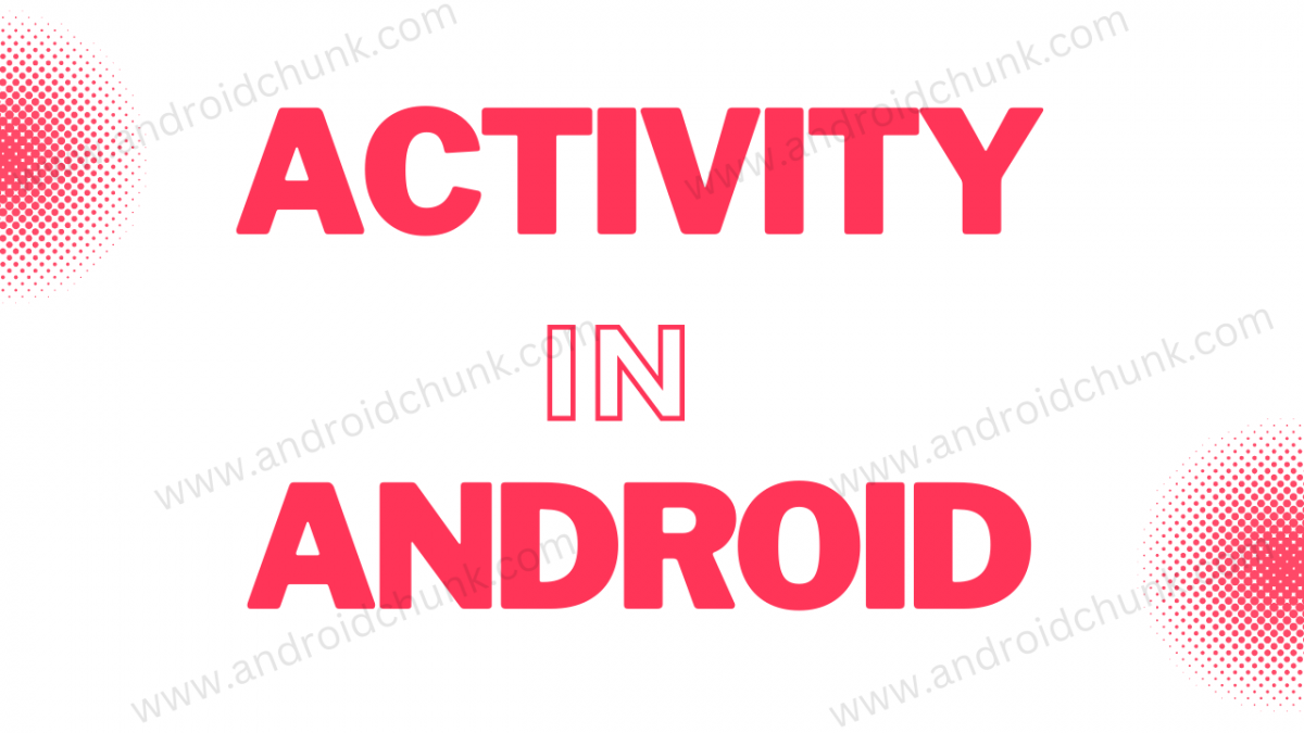 Activity in Android